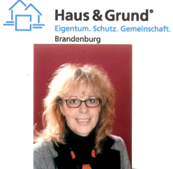 Repräsentantin der GFVV für Haus & Grund Brandenburg